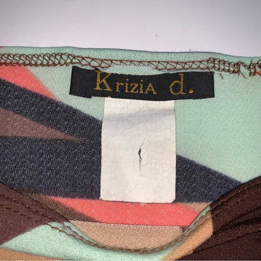 Y 2 K :: Vintage Unique Y2k Abstract Mod Top - image 8